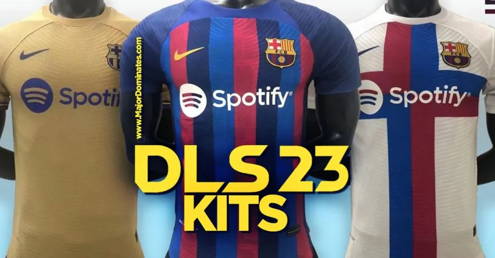 FC Barcelona Kits DLS 23
