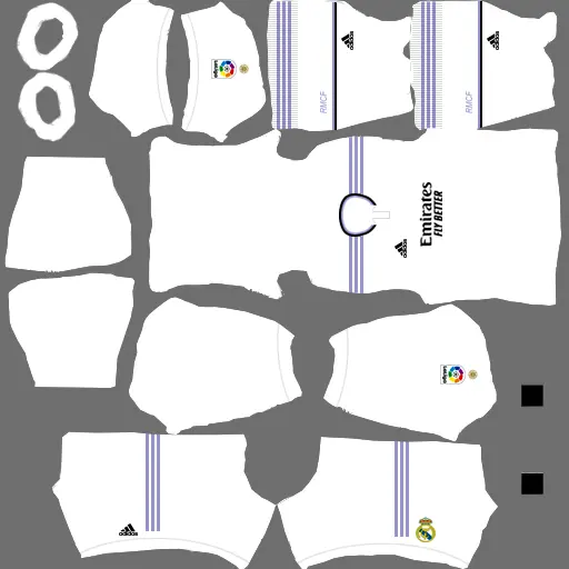 Real Madrid 22-23 DLS 23 Home Kit