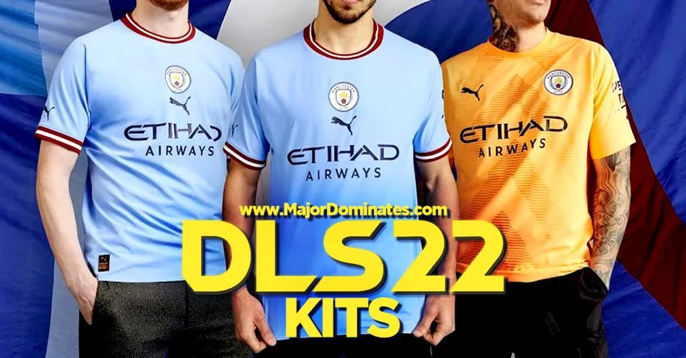 Manchester City Kits For DLS 23 (Dream League Soccer 2023) | Man City